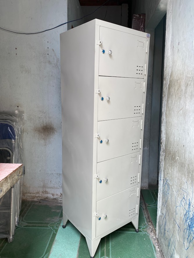 Tủ hồ sơ 5 cánh sơn tĩnh điện cao cấp dành cho văn phòng