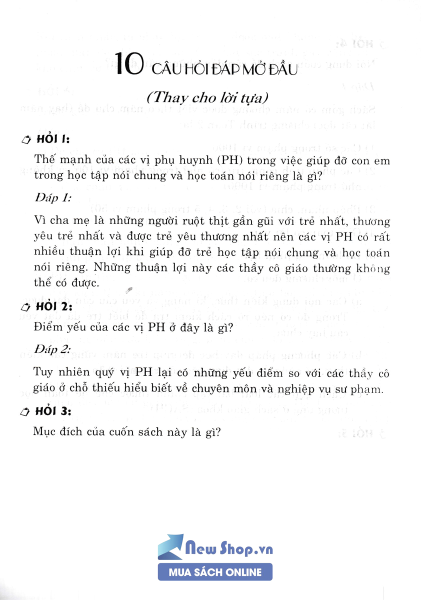 Hình ảnh Cha Mẹ Giúp Con Học Giỏi Toán 2 (Tái Bản)