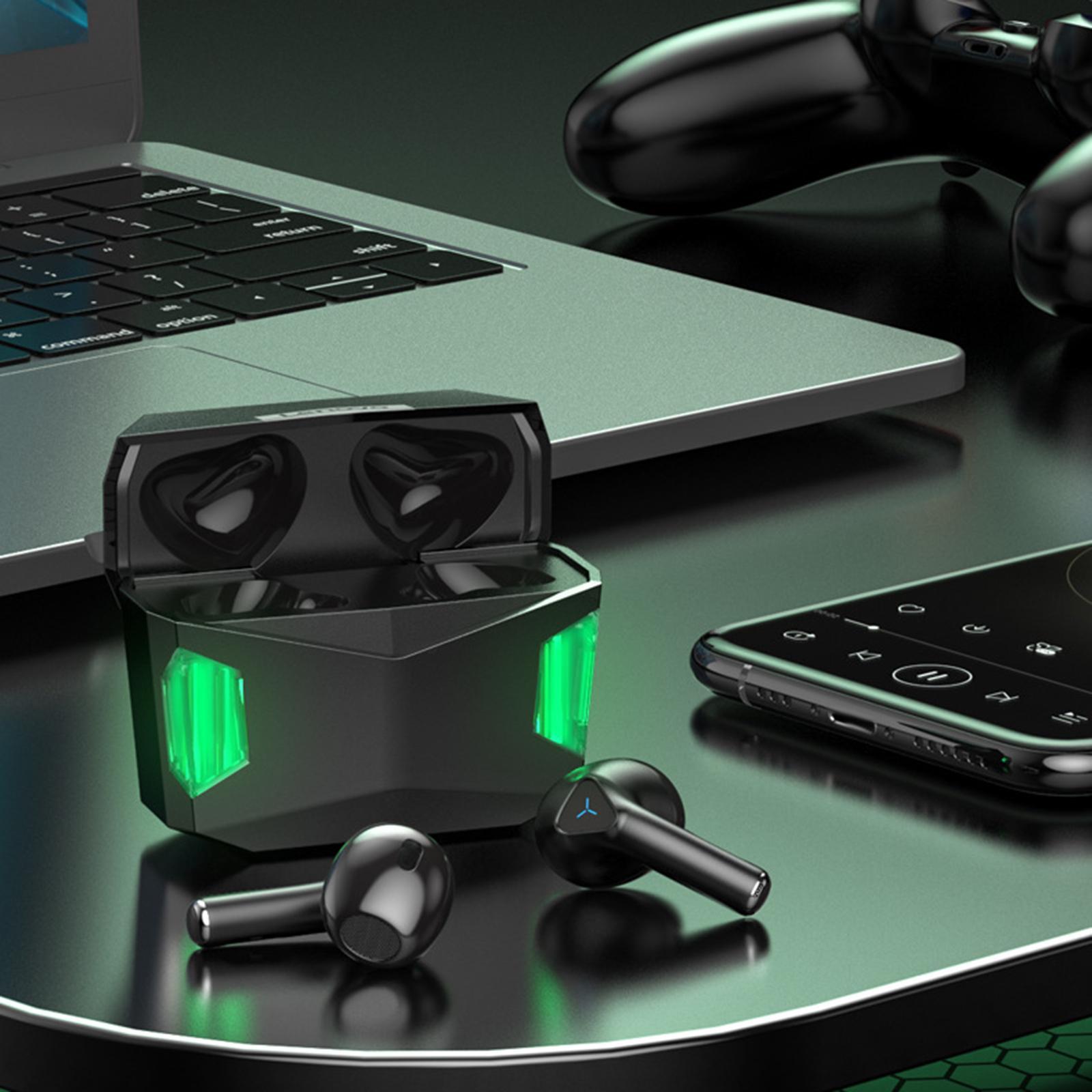 Bluetooth 5.0 Gaming Earphones Stereo with Microphone Phones