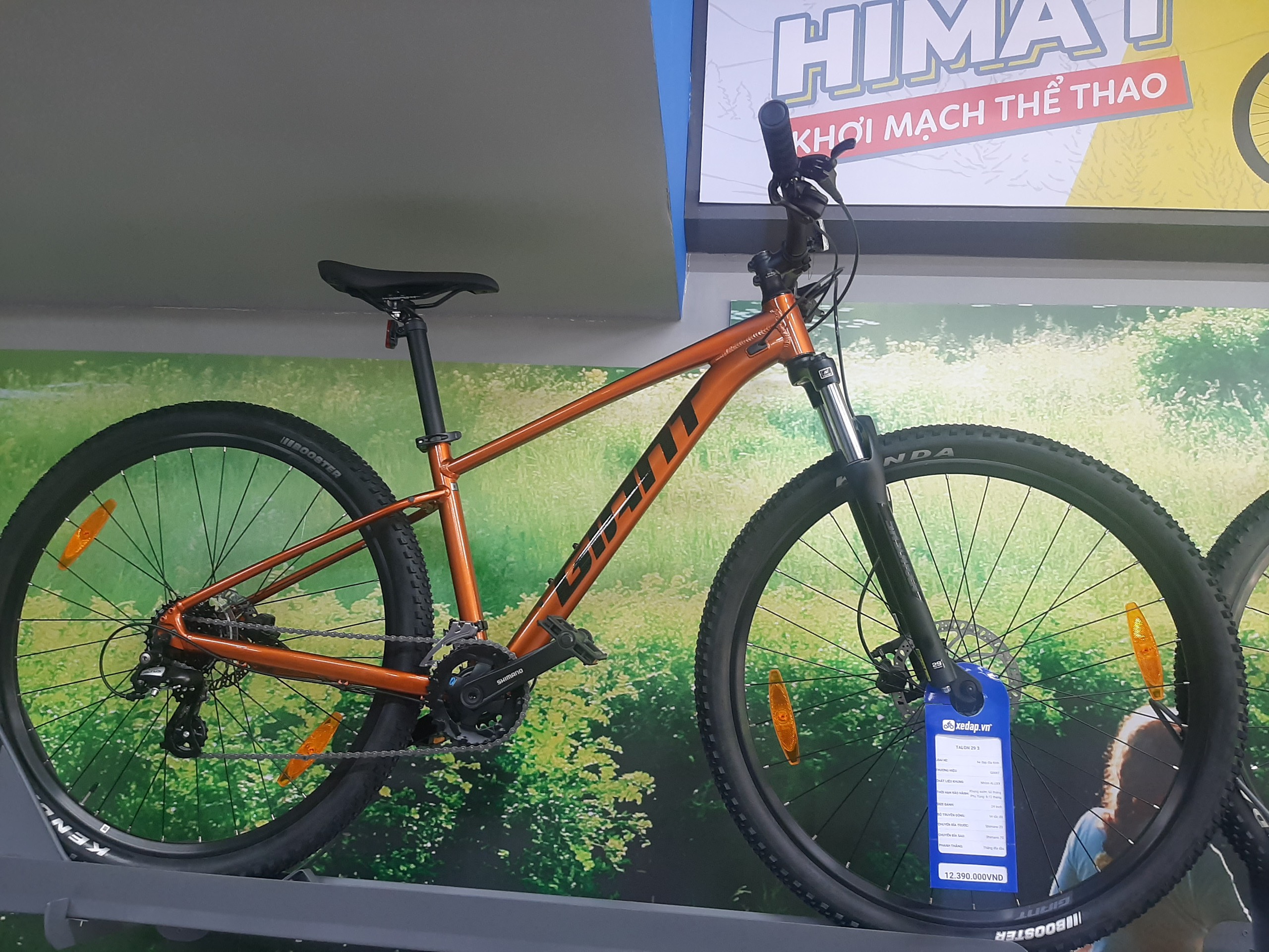 Xe Đạp Thể Thao Địa Hình MTB GIANT Talon 29 3 – Phanh Đĩa, Bánh 29 Inches – 2022