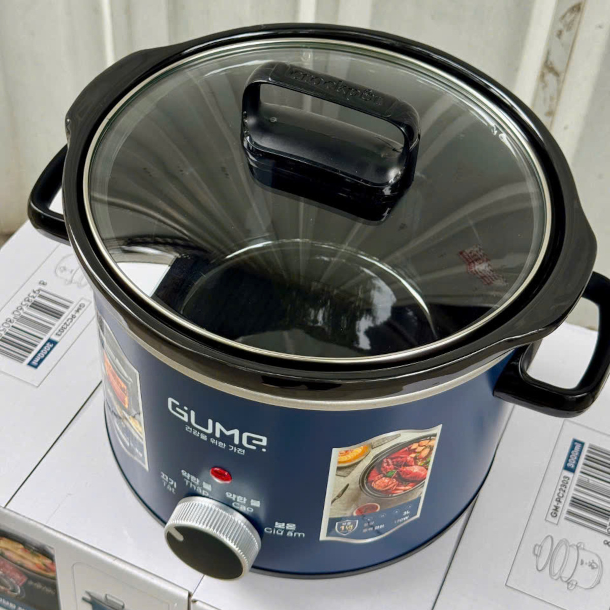 Nồi kho cá, nấu cháo chậm, hầm nhừ chuyên dụng Hàn Quốc 3L GM-PC2303, hàng chính hãng