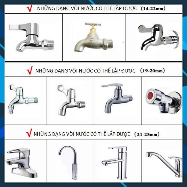 Bộ dây vòi xịt nước rửa xe, tưới cây , tăng áp 3 lần,loại 3m,5m 206318 đầu đồng,cút,nối nhựa vàng+ móc khoá