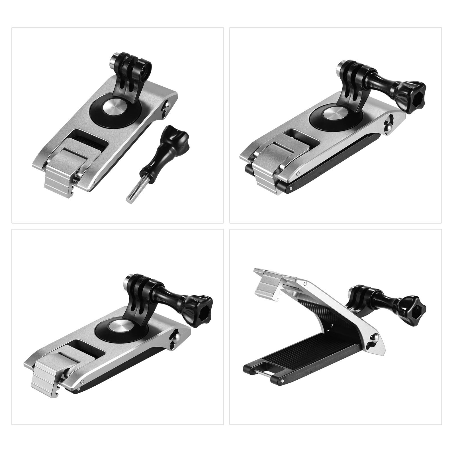 Ba lô máy ảnh có dây đeo vai,giá đỡ có thể xoay 360 ° công nghệ CNC độ dày 6 cấp