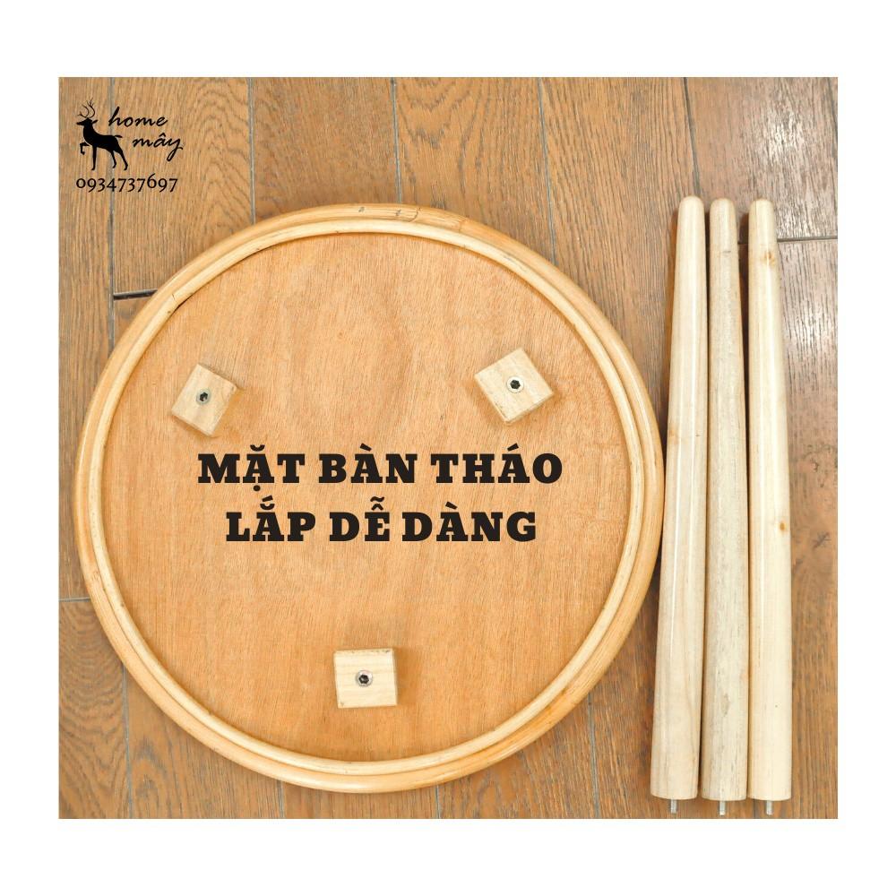 Bàn trà mây