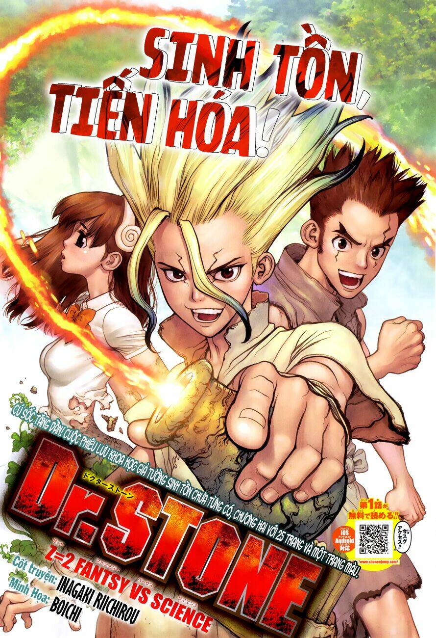 dr.stone - hồi sinh thế giới chapter 2 3