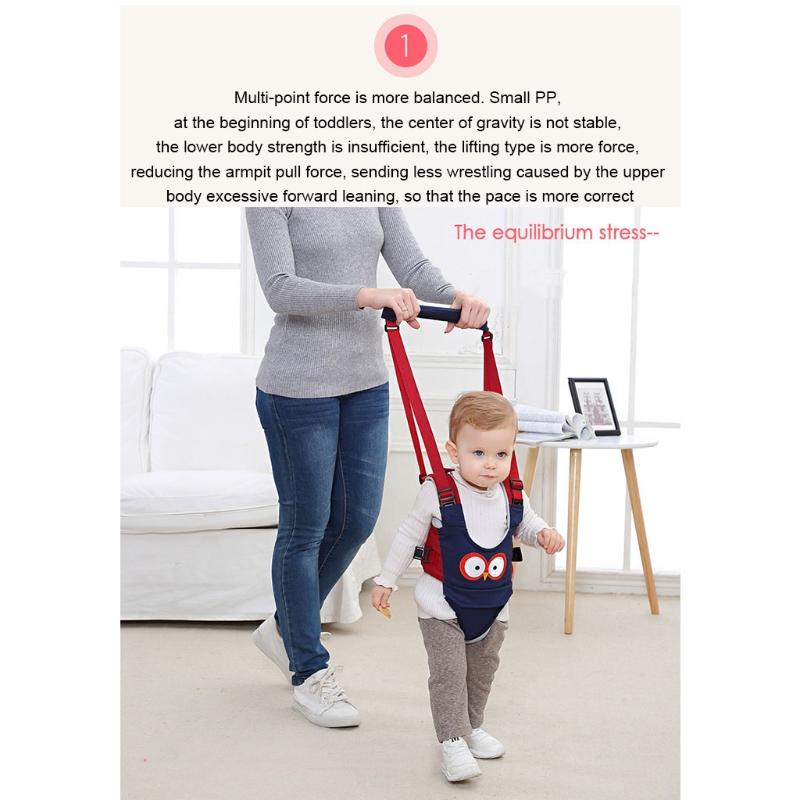Thiết Thực Cho Bé Đi Bộ Dây Có Thể Điều Chỉnh Bé Tập Đi Dây Cương Đi Bộ Viện Trợ Trợ Lý Cầm Tay Con Đai An Toàn Trẻ Em