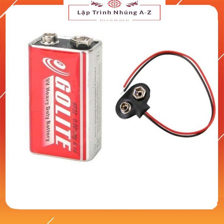 [Lập Trình Nhúng A-Z][G28] Đế Pin 9V