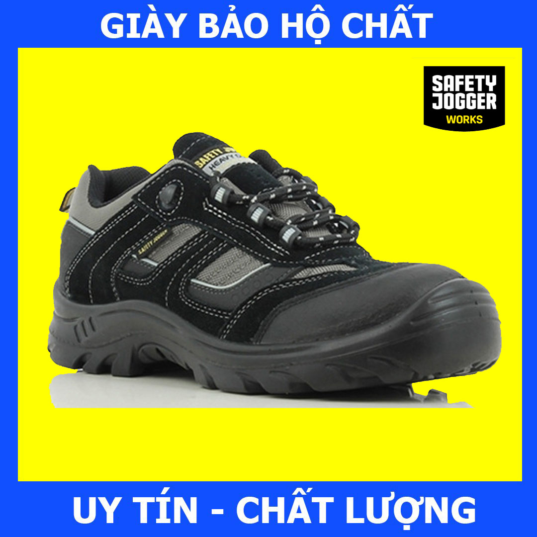 [Hàng Chính Hãng] Giày Bảo Hộ Safety Jogger Jumper Chống Tĩnh Điện, Chống Đâm Xuyên, Chống Va Đập, Chống Trơn Trượt