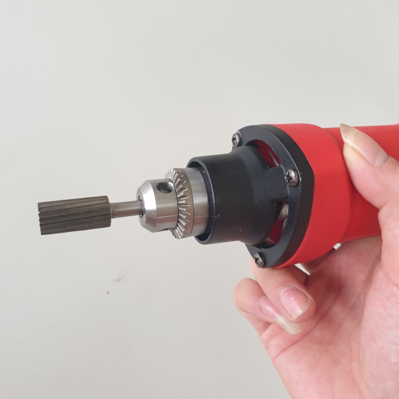 Combo dây nối dài máy khoan máy mài khuôn thành bút khắc kèm 5 mũi mài khắc gỗ cán 6mm đầu 12mm