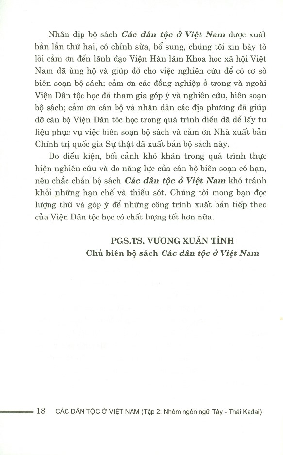 Các Dân Tộc Ở Việt Nam - Tập 4 - Quyển 1: Nhóm Ngôn Ngữ Hmông - Dao và Tạng - Mến