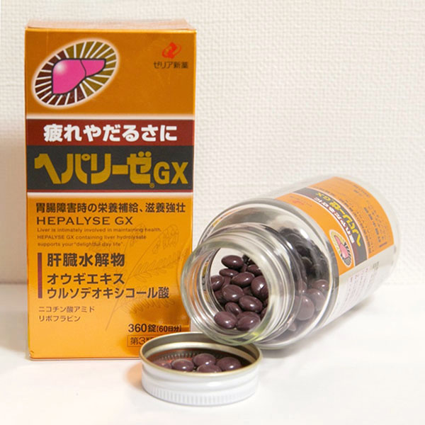 Viên uống bổ gan thải độc cao cấp Hepalyse GX 360 viên Nhật Bản