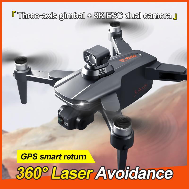 RG106 Pro GPS Máy bay không người lái 8K HD Camera kép FPV Photography trên không