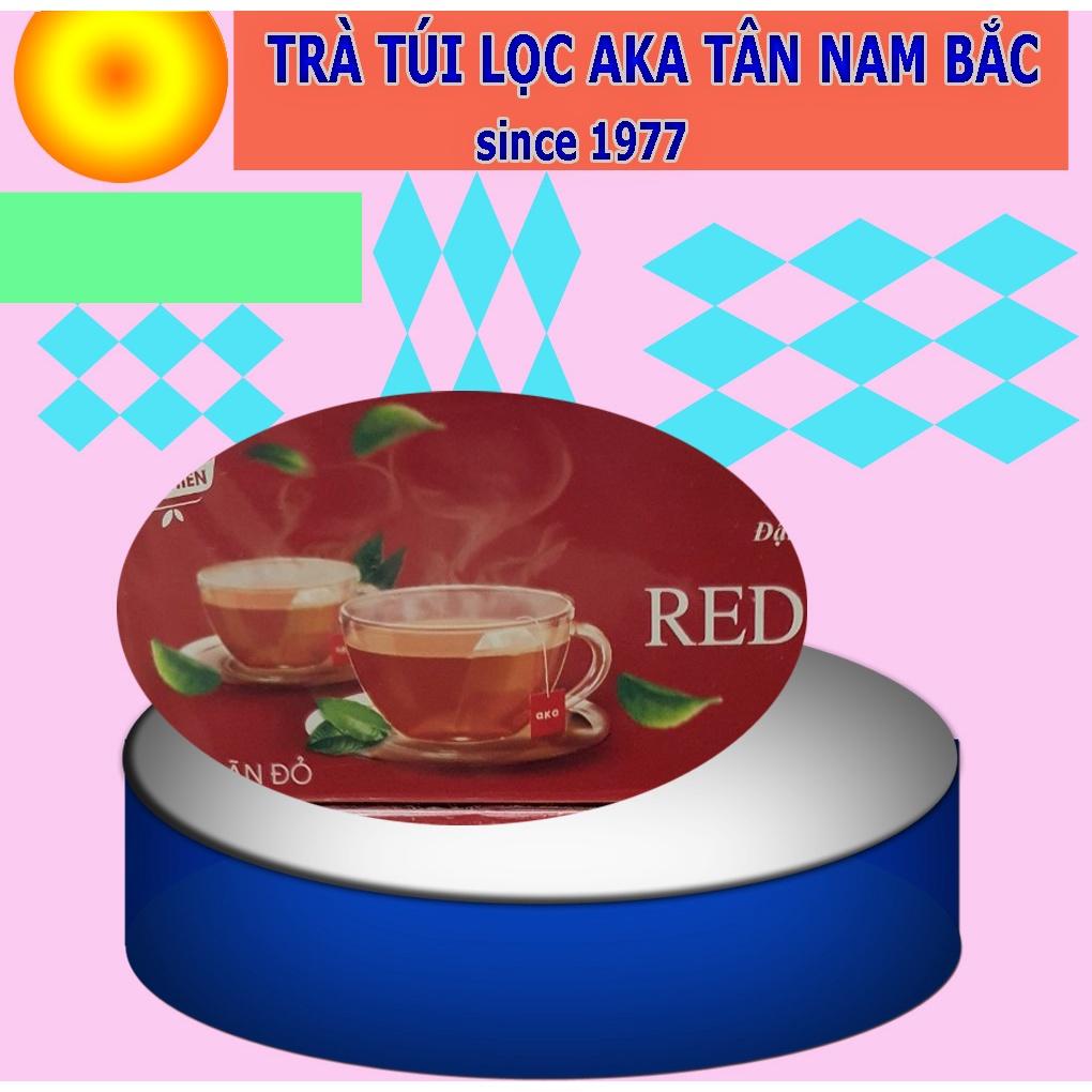 Trà túi lọc Nhãn đỏ AKA Red Label 1 túi lọc 2g, hộp 25 túi lọc 50g hoạc 100 túi lọc 200g