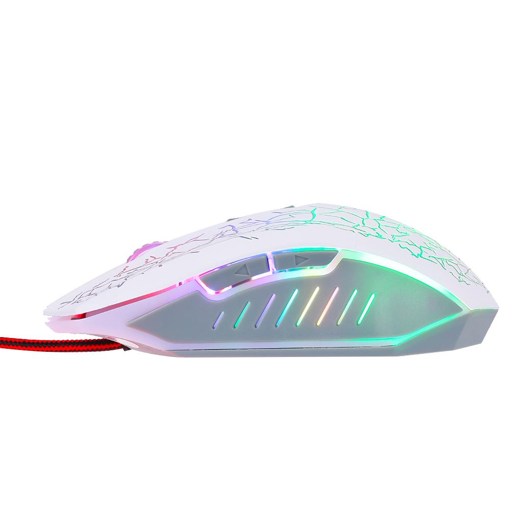 Chuột chơi game Có dây RGB Công thái học chơi game USB PC