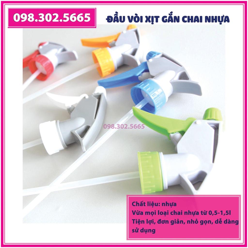 Đầu vòi xịt phun sương - Vòi phun tưới lắp chai nhựa - Bơm tưới lắp chai pet - Dễ dàng sử dụng