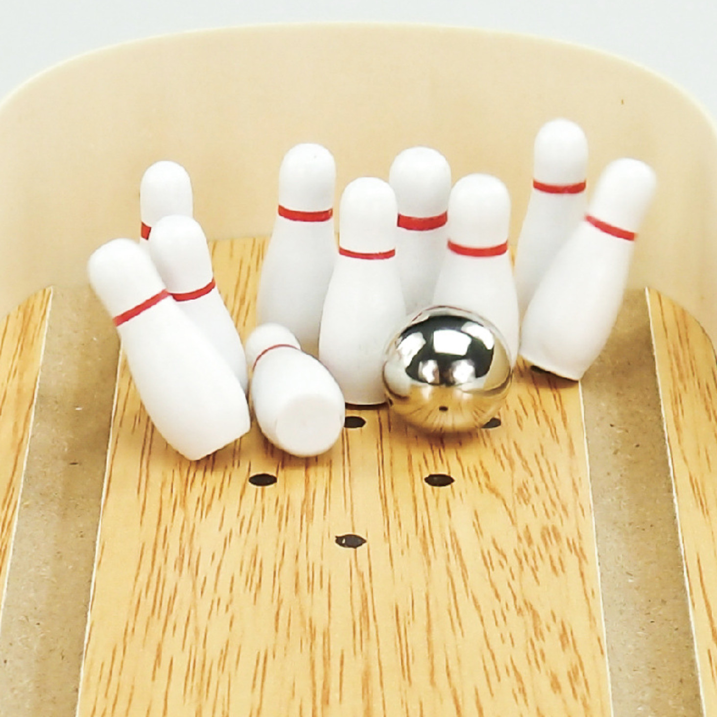 BỘ ĐỒ CHƠI BOWLING BẰNG GỖ CHO TRẺ EM AN TOÀN THÂN THIỆN