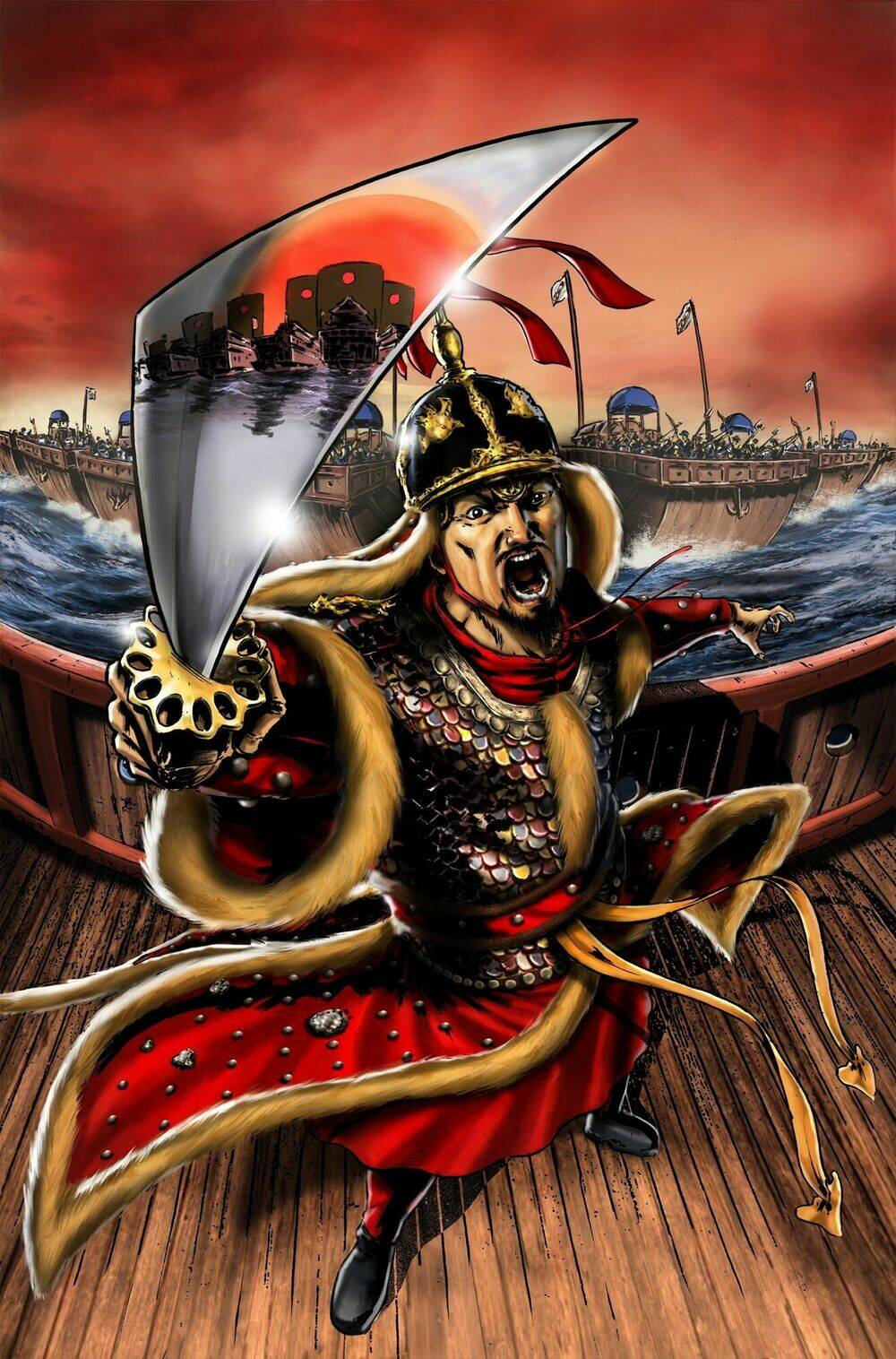 vĩ thuấn thuần: chiến binh và hộ thế giả | yi soon shin: warrior and defender chapter 4 7