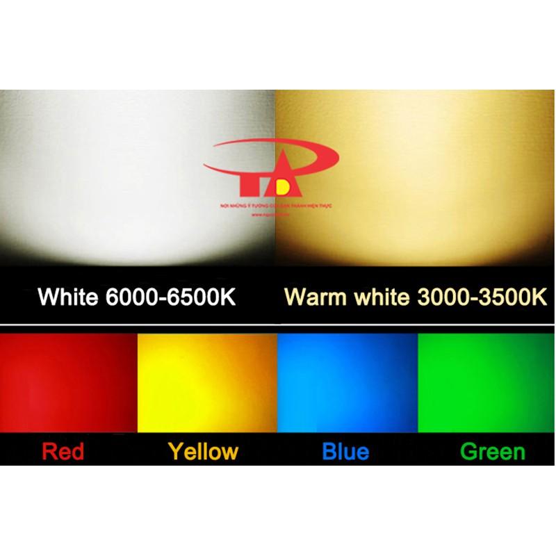 Đèn pha led 30w đổi màu - Pha led 30w RGB