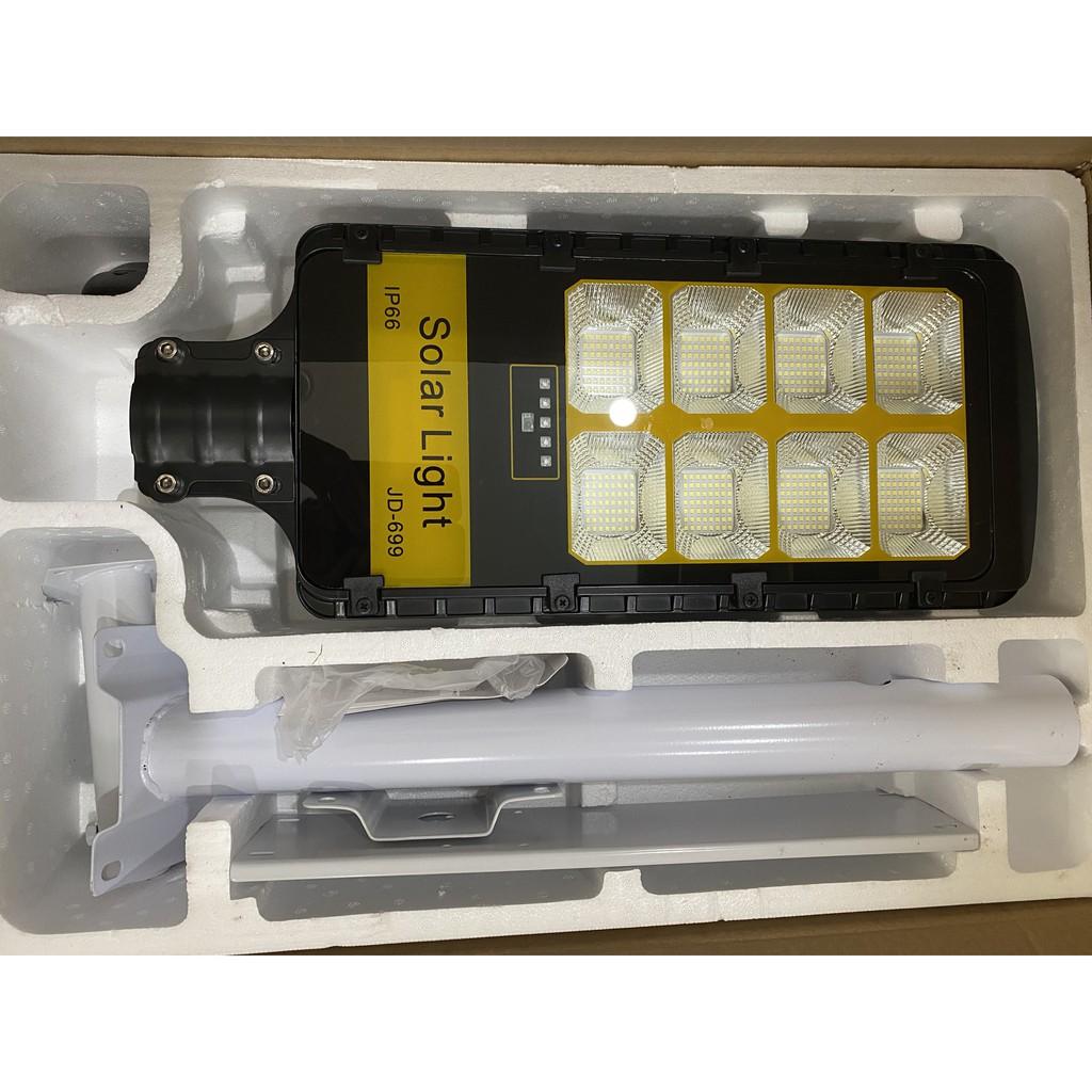 Đèn đường năng lượng mặt trời cao cấp Jindian Mã JD699 Công suất 200W Khung Nhôm, Chip Led "SMD"