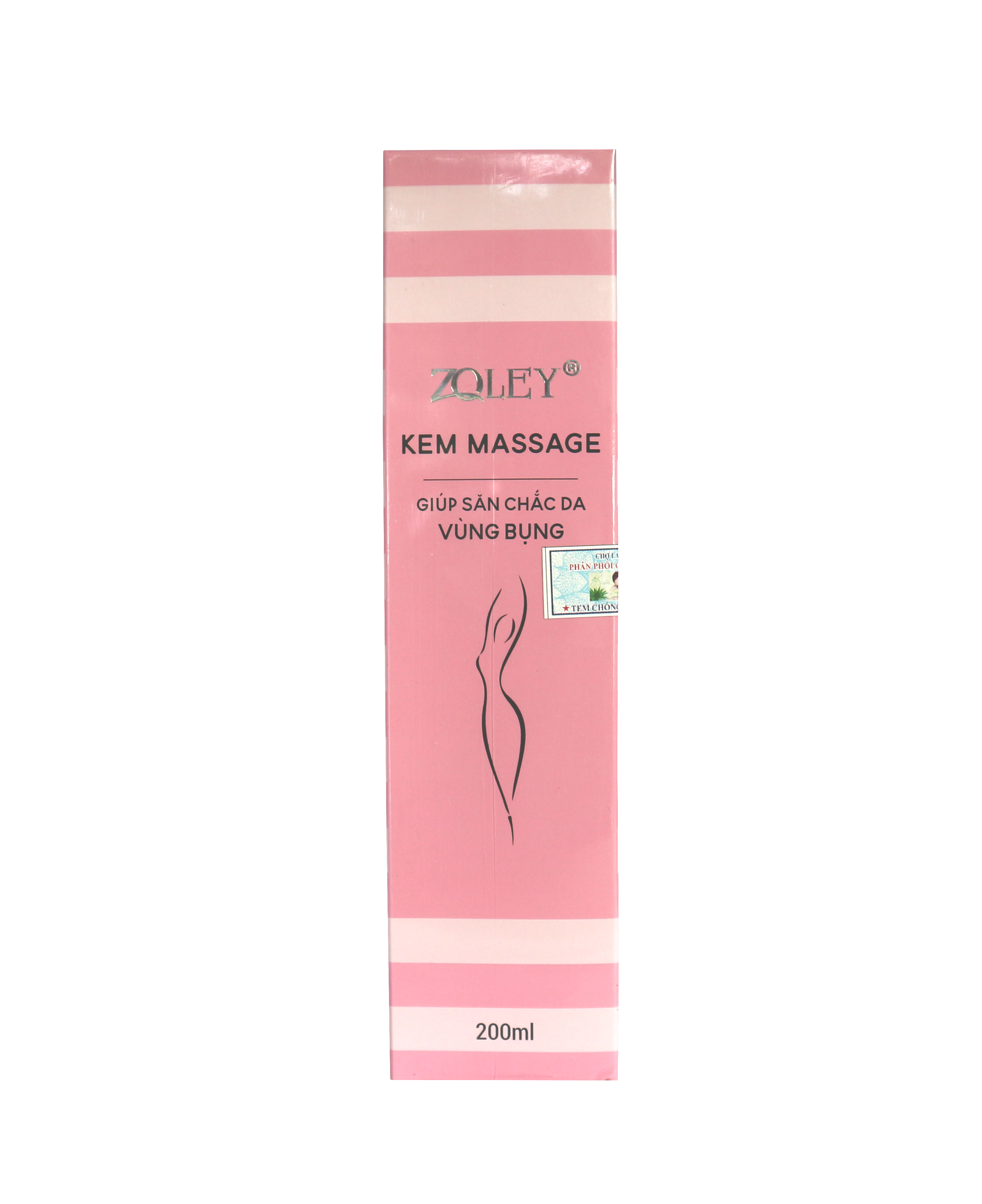 Kem Massage giúp Săn chắc da Vùng bụng Zoley 200ml