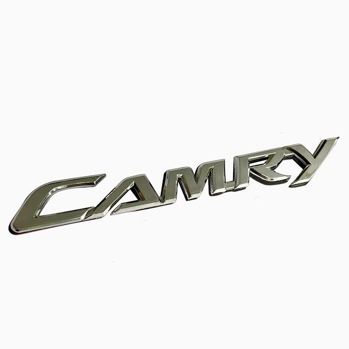 Tem Logo Nổi CAMRY Dán Trang Trí Xe