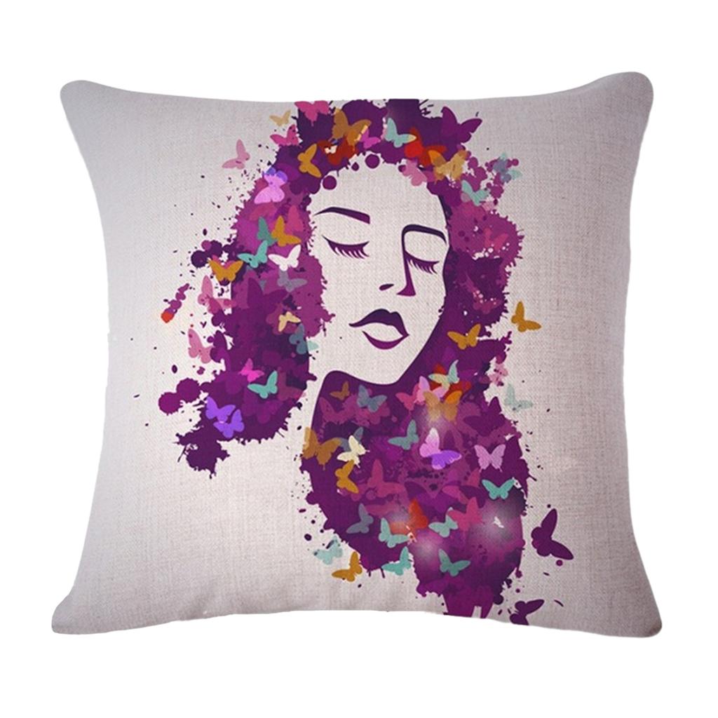 Tree Vintage Cushion Decor Pillow Case
