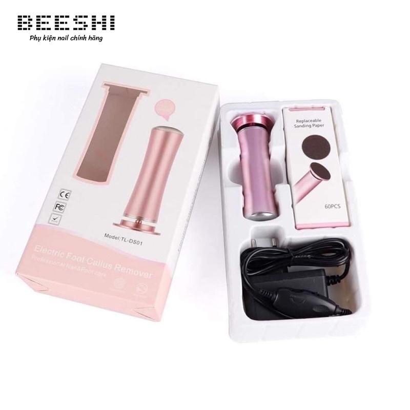 Máy chà gót chân cầm tay cực khoẻ tặng kèm miếng nhám- beeshi shop nail