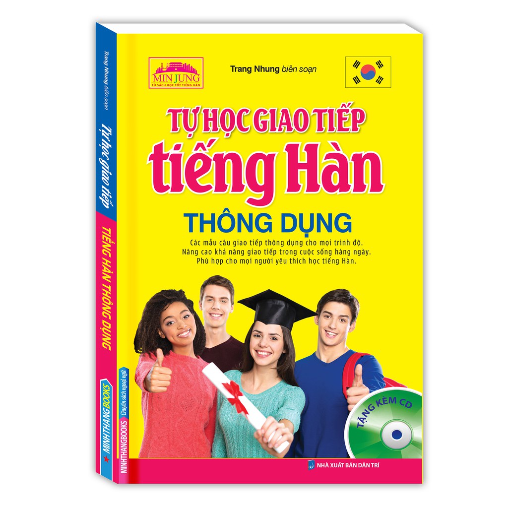 Sách - Minjung - Tự học giao tiếp tiếng Hàn thông dụng (bìa mềm)