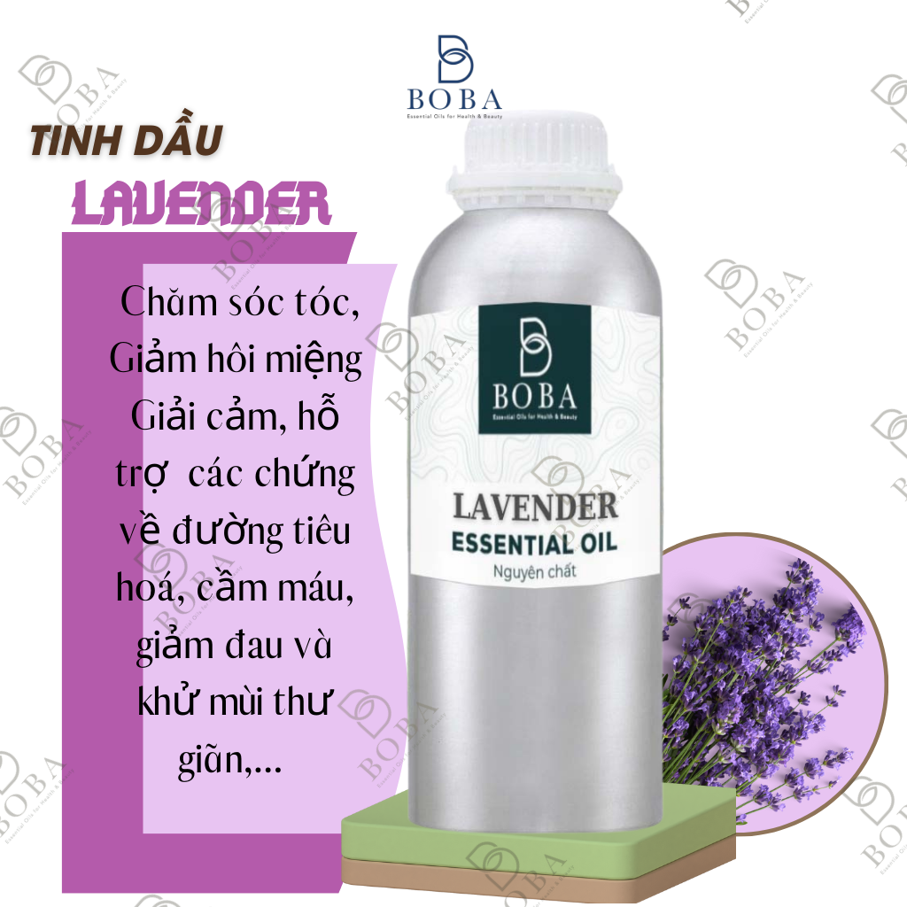 (HCM) Tinh Dầu Lít Nhập Ấn Khuếch Tán Hương Thơm, Xông Phòng, Thư Giãn, Kiếm Soát Mùi - BOBA NATURALS