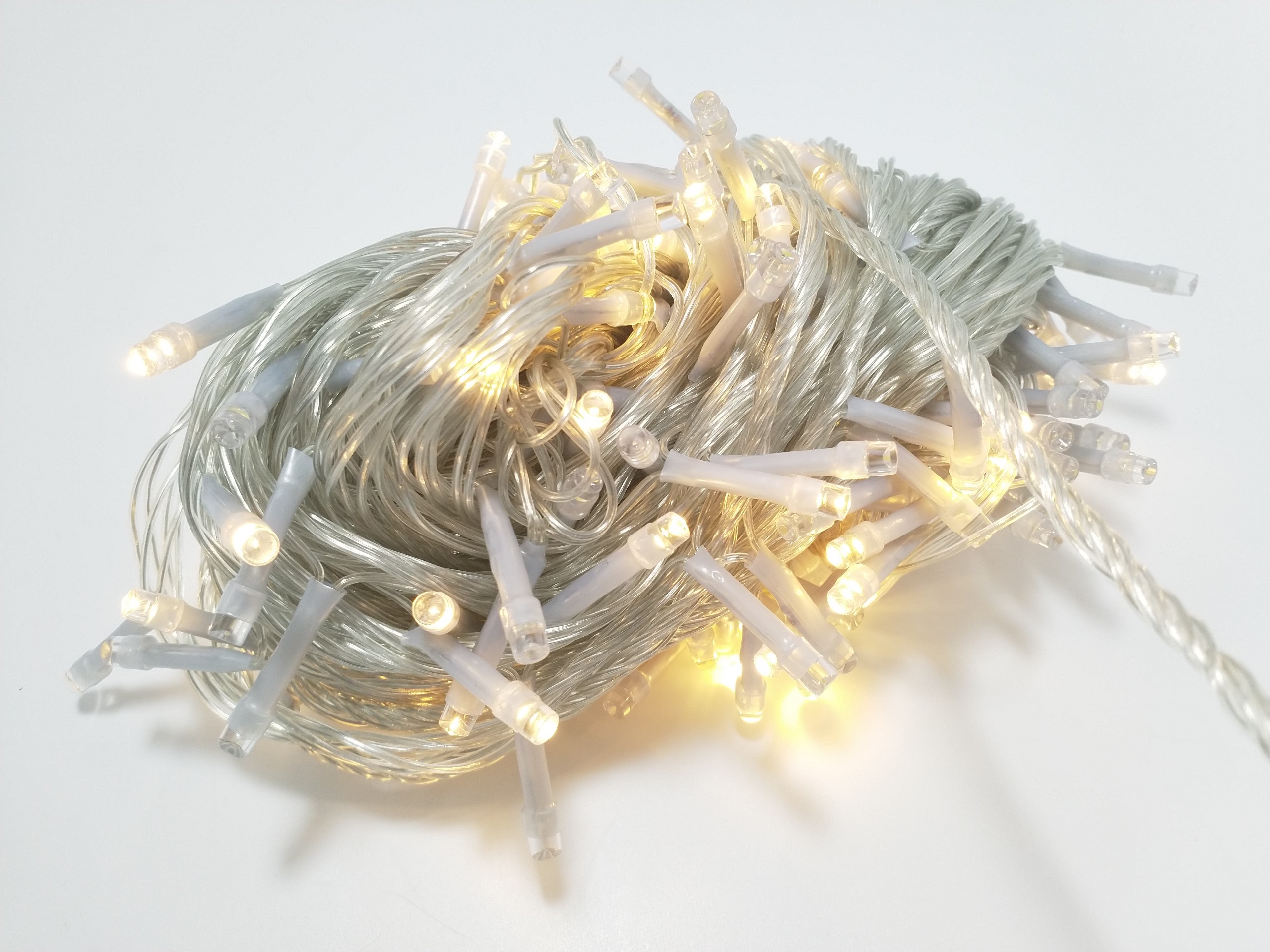 Đèn led dây trang trí sân vườn, cây cảnh 200 bóng ánh sáng vàng