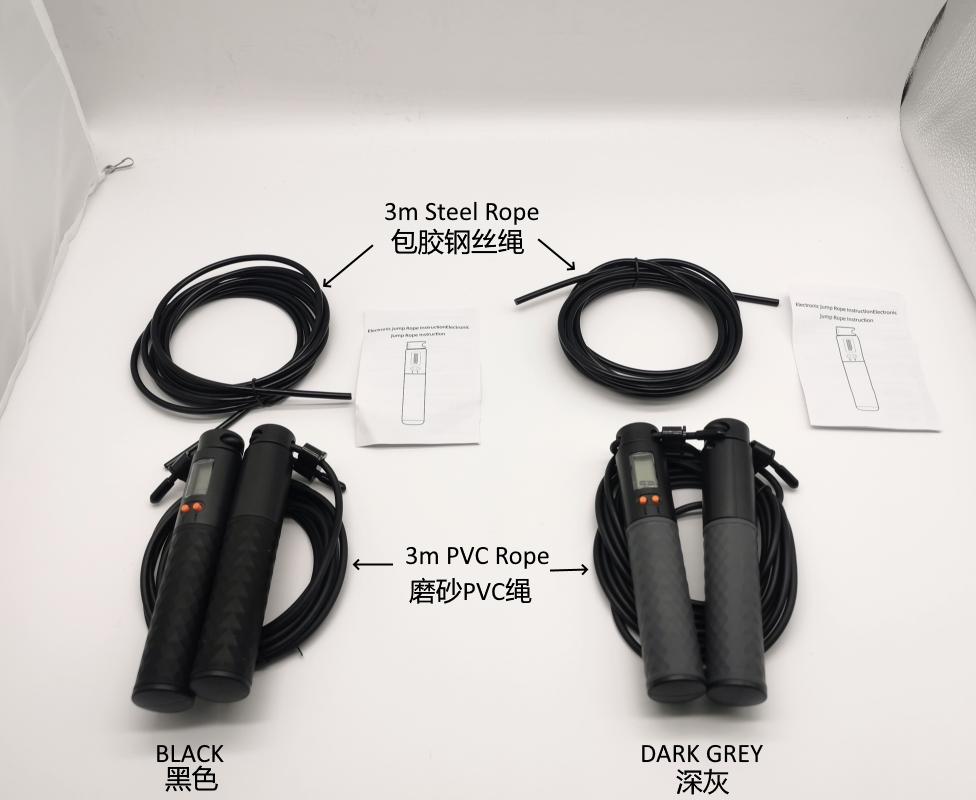 Chắc Chắn Cao Cấp Chất Lượng Tốt Dây Nhảy Với Bộ Đếm Kỹ Thuật Số 4.8Mm Pvc Dây Giảm Trọng Lượng Nhà Tập Gym Thể Hình Sản Phẩm thông Minh