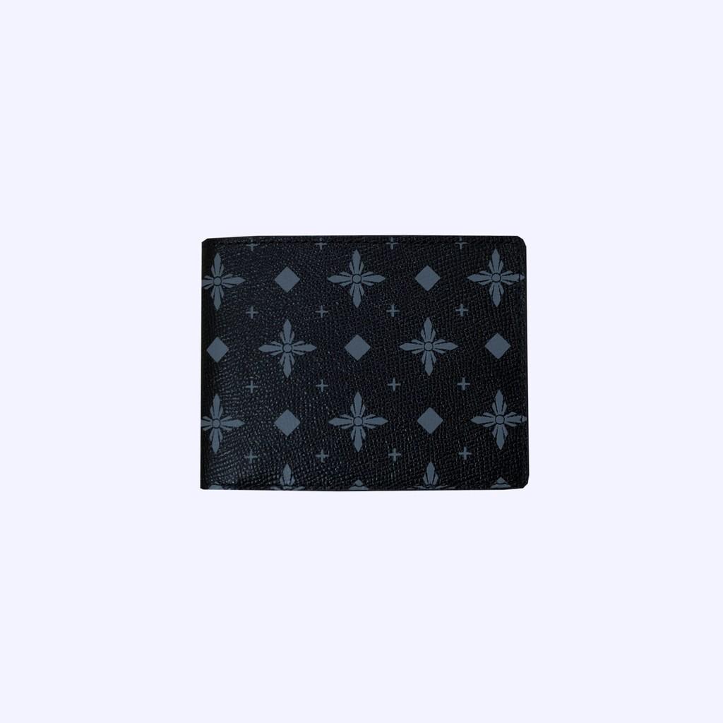 Charcoal LDV Monogram Short Wallet