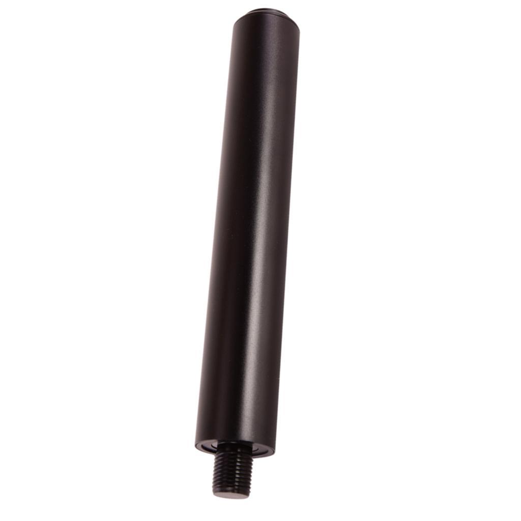 Professional Aluminum Pool Cue Extension Extender for  Billiards Black