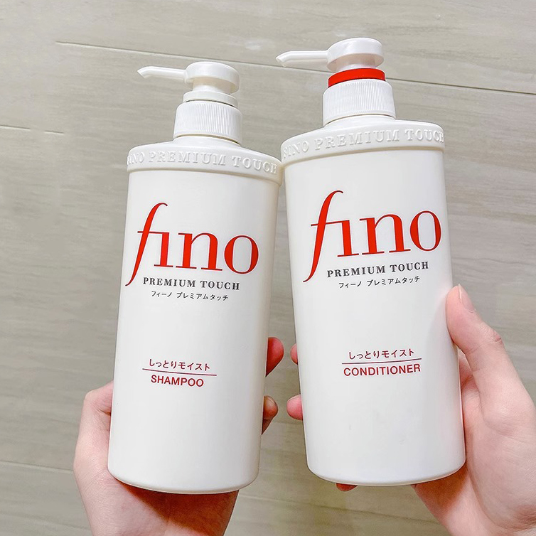 Dầu gội, dầu xả giúp tóc suôn mượt Fino Shampoo - Conditioner Nhật Bản 550ml