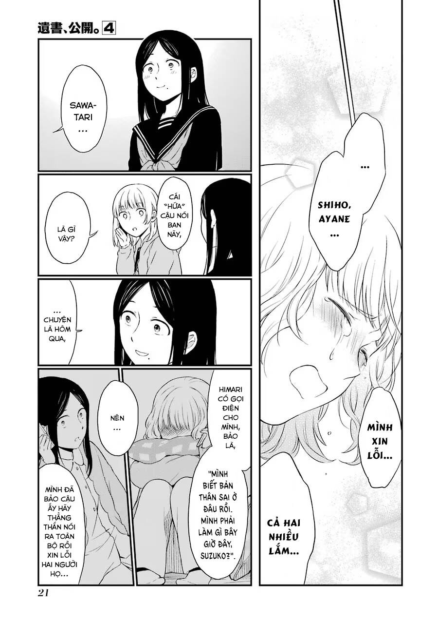 di thư trên bàn chapter 15 23