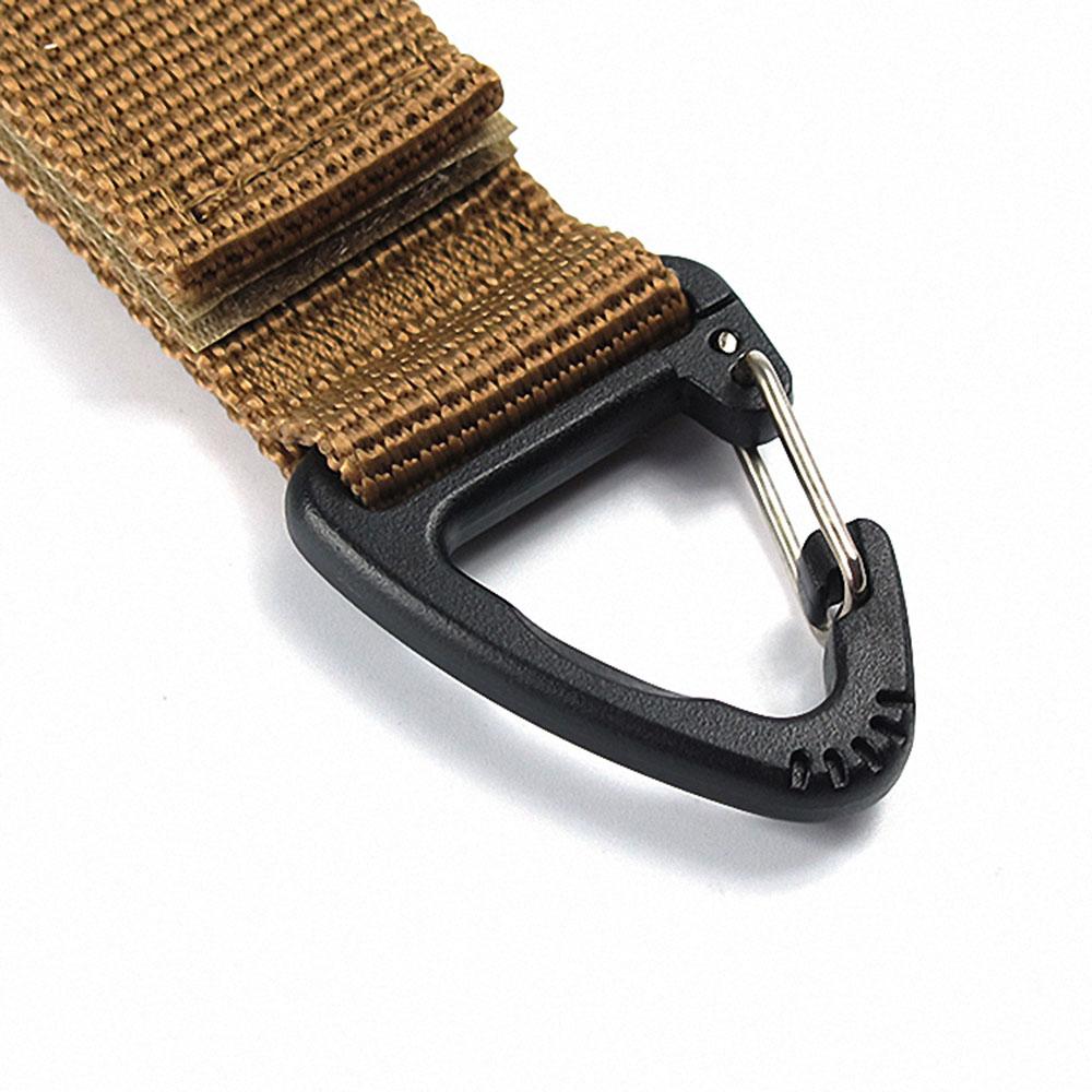 Móc Khóa Vải Đai Kéo Dài Tiện Dụng Bằng Vải Nylon Phù Hợp Cắm Trại Hoạt Động Thể Thao Ngoài Trời