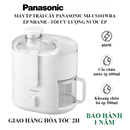 Máy ép trái cây Panasonic MJ-CS101WRA - Hàng chính hãng