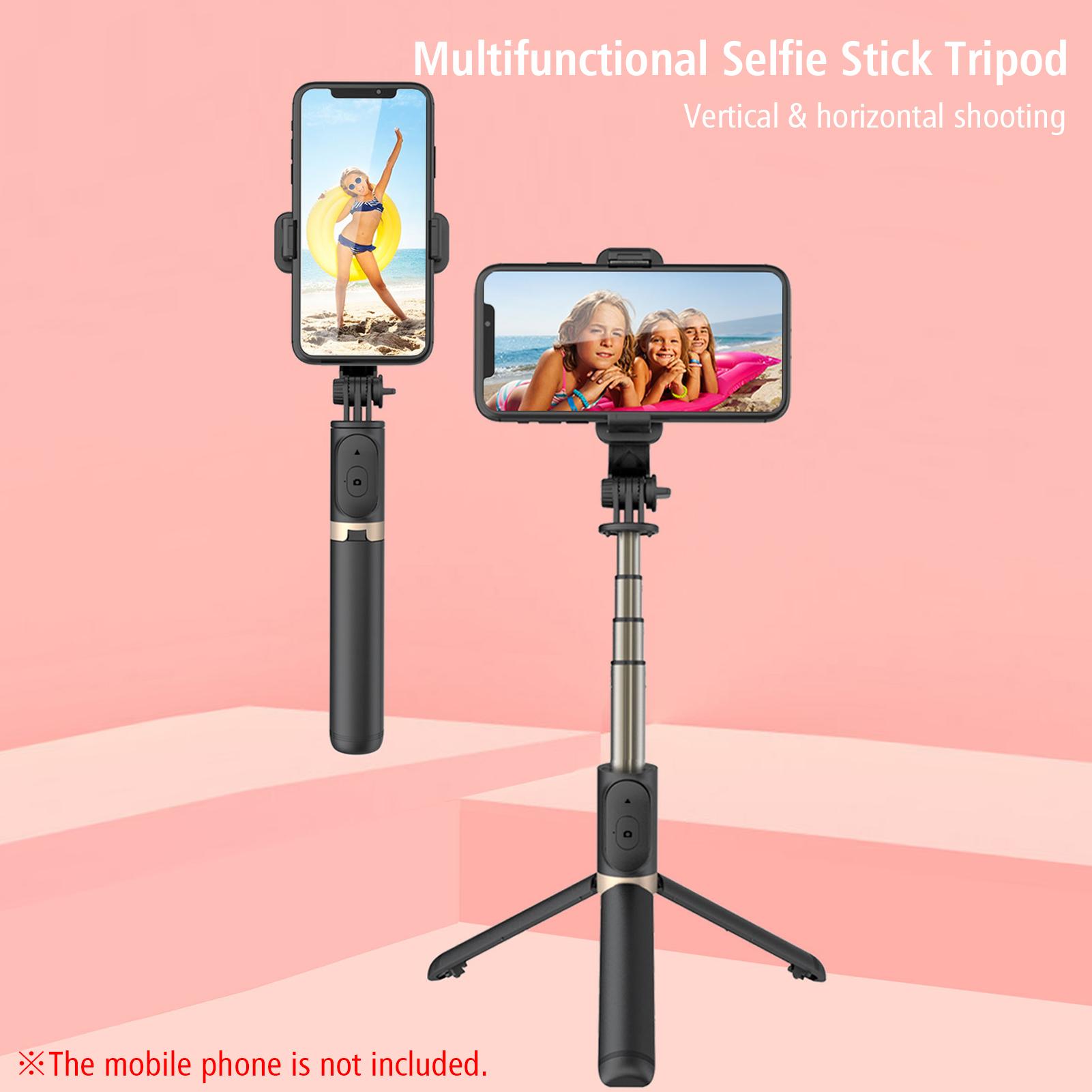 Gậy chụp ảnh tự sướng có Chân đế di động đa chức năng, chụp ảnh nhóm selfie trực tiếp hợp kim nhôm,điều khiển từ xa