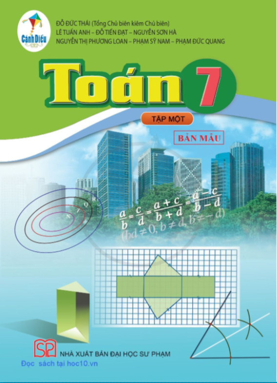 Toán lớp 7 tập 1 (Bộ sách Cánh Diều)