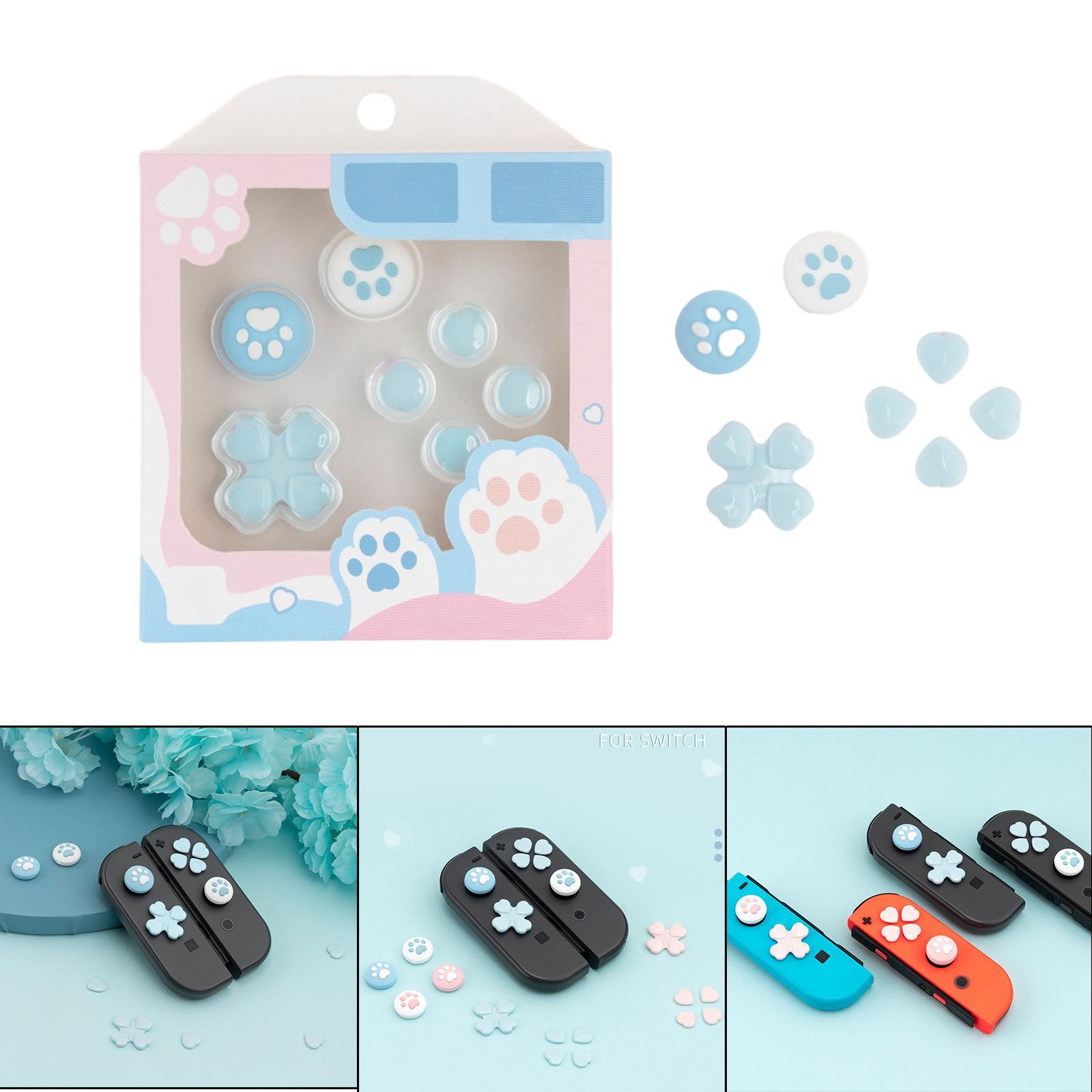 Joystick Protective Cover Soft Silicone Set Close Fit for  Switch