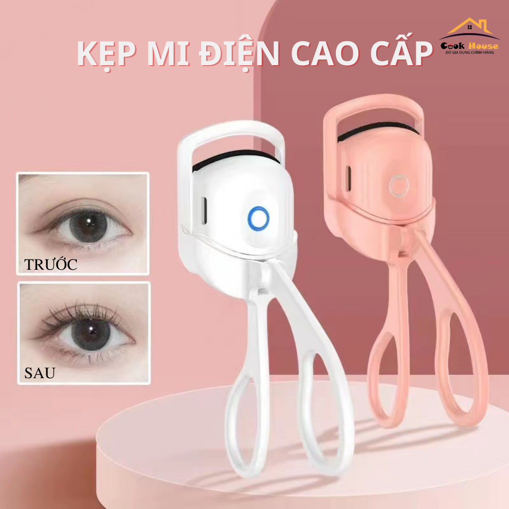 Máy Uốn Mi Điện Thông Minh - Kẹp Uốn Mi Nhiệt Đa Năng Nhỏ Gọn Làm Cong Nhanh Chóng Kèm Sạc USB Tiện Lợi - HÀNG CHÍNH HÃNG MINIIN