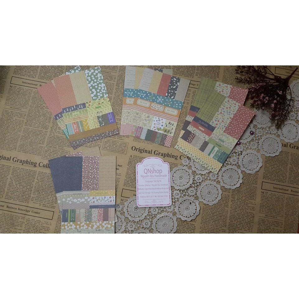 Bộ Sticker Vintage số 2 , nguyên liệu làm scrapbook, love box