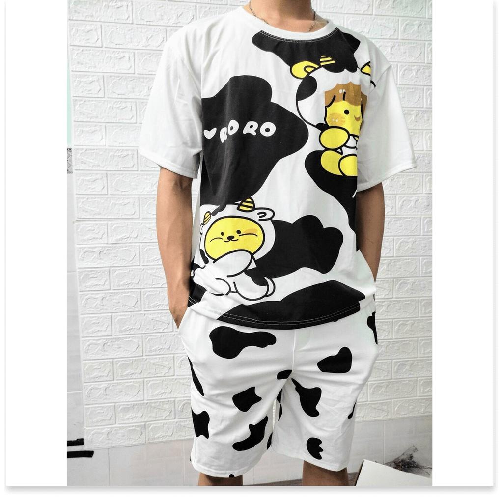 Set bộ mặc cute BÒ SỮA HOT TREND 2021 KME FASHION
