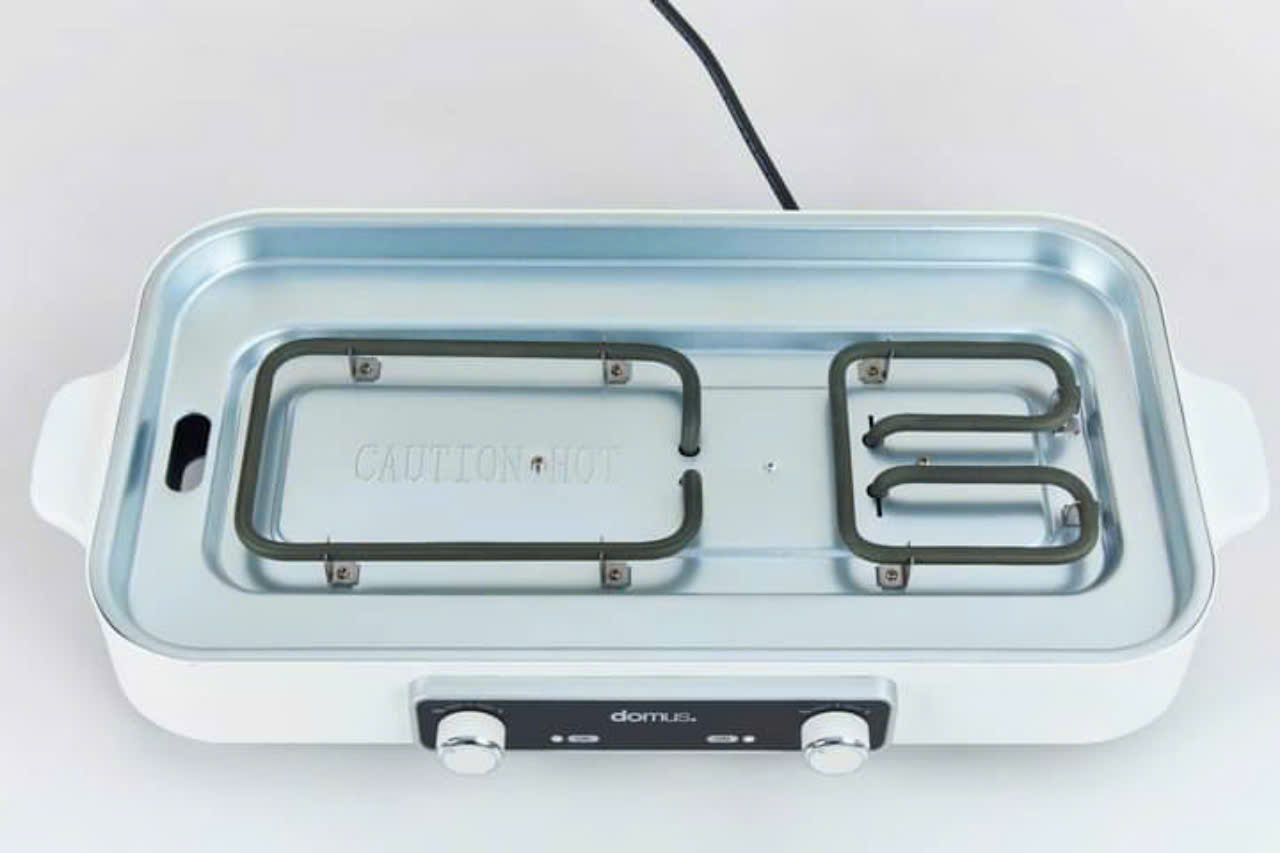 Bếp lẩu nướng 2 đĩa Dupan DP-2301 #new2024 Hàng chính hãng