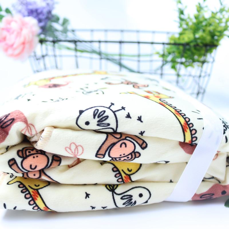 Chăn Cho Bé Mới Làm Dày 2 Lớp Nỉ Mặc Trẻ Sơ Sinh Đầm Bebe Bao Bọc Cú In Hình Bé Sơ Sinh Gối