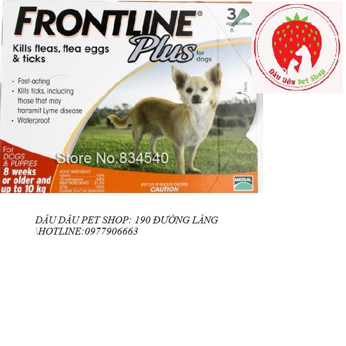 NHỎ GÁY FRONTLINE TRỊ VE RẬN CHO CHÓ &lt;10KG