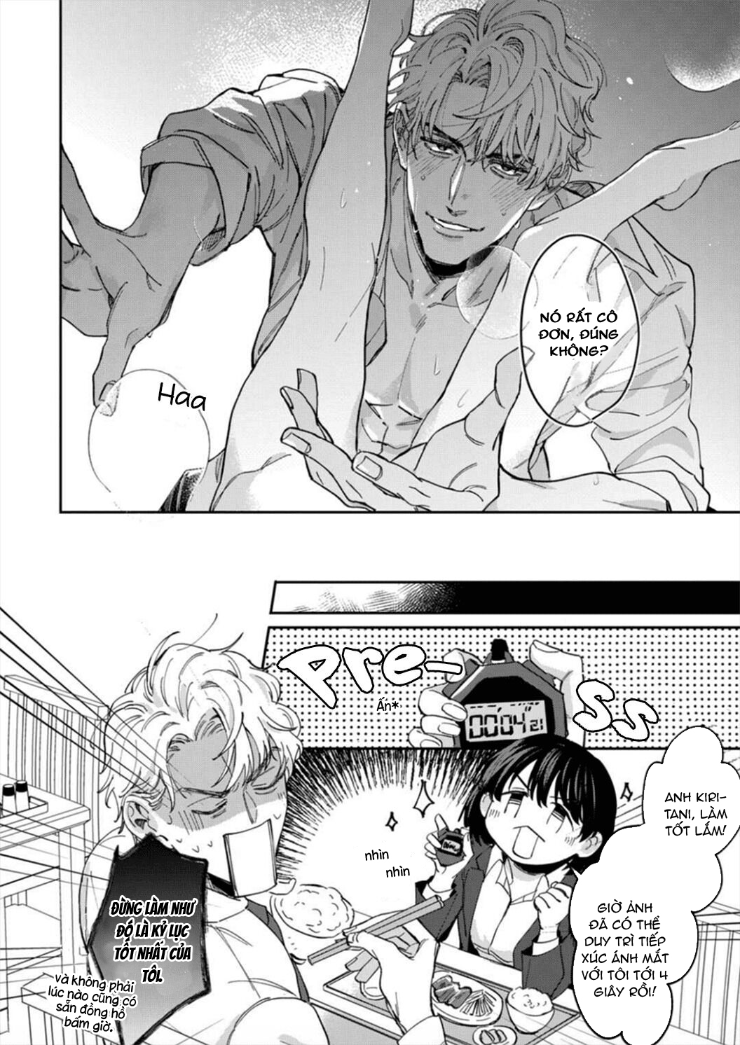 tình yêu của tôi và cấp trên chapter 4.2 18