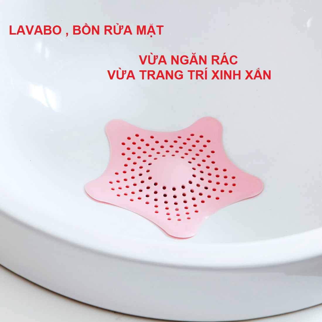 Combo 4 miếng Lưới Ngăn Rác Bồn Rửa Chén Lavabo