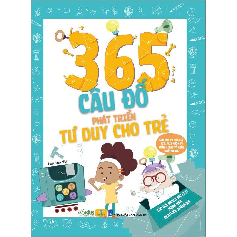 Sách - 365 Câu Đố Phát Triển Tư Duy Cho Trẻ - ndbooks