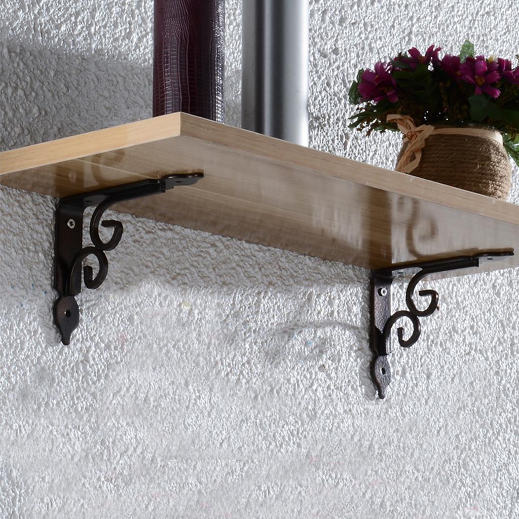 Wall Shelf Bracket L Shaped Angle Bracket Corner Floanting Bracket 15x11cm